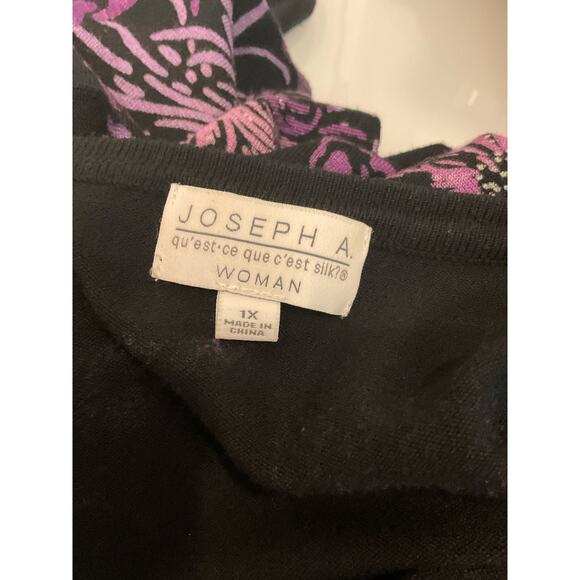 Joseph A Cardigan sweater 1x - Picture 4 of 5